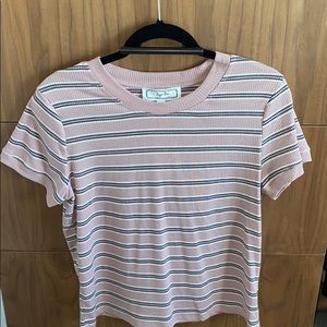 Hippie Rose Striped Tee